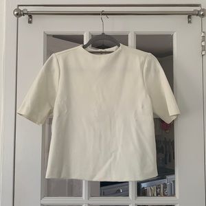 Structure Mock Neck Top